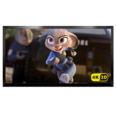 经科JK画框投影幕布投影机小边框H3-FL/W2背投软幕96寸2.35:1