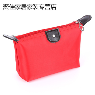 家柏饰(CORATED)简约便携化妆包小号旅行防水洗漱袋收纳包随身大容量化妆袋女
