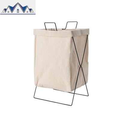 布艺脏衣篮折叠北欧衣服收纳筐放衣物娄篮玩具家用洗衣放衣服篓桶 三维工匠收纳篮