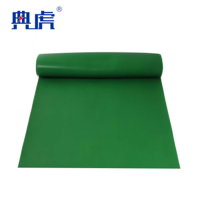 典虎 绝缘橡胶垫 绿色8mm*1m*5m 卷