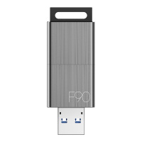 忆捷(Eaget) F90 USB3.0高速金属推拉式车载商务优盘 防尘 防水 防震 64GB