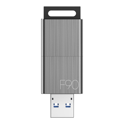 忆捷(Eaget) F90 USB3.0高速金属推拉式车载商务优盘 防尘 防水 防震 64GB