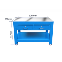 豫仲迈 重型钳工工作实训操作台1200*750*800mm两抽/张