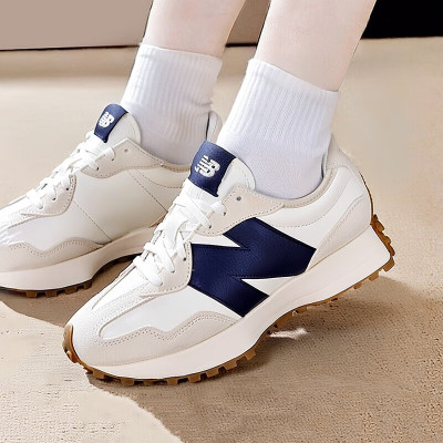NEW BALANCENB女鞋2025春季新款潮流复古nb327运动鞋低帮耐磨透气休闲鞋
