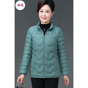 迪鲁奥(DILUAO)40岁50岁妈妈穿的2020年秋季冬新款妈妈装衣大码显瘦中老年人小袄外套轻薄服服