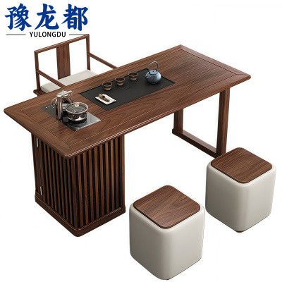 豫龙都 桌椅1.4m 一桌一椅两凳 套
