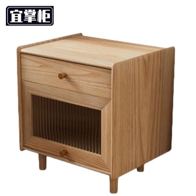 宜掌柜木制床头柜