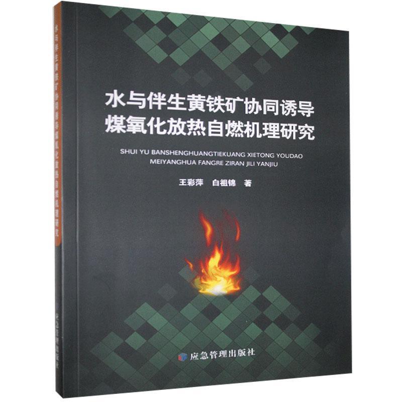 正版新书]水与伴生黄铁矿协同诱导煤氧化放热自燃机理研究王彩萍