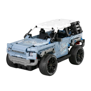 万致8040大G越野车拼装积木遥控模型男孩儿童玩具
