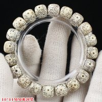 海南星月菩提子素珠单圈手串高密顺白情侣手链男女款文玩佛珠饰品送女朋友老婆情人节七夕生日礼物