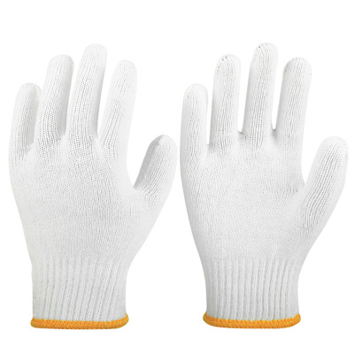 邦能之星线手套毛纺棉劳保工作线手套建筑搬运保洁工透气超舒适劳保线手套N52245