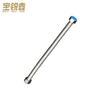 宝锐鑫 不锈钢软管波纹管+帽 4分40cm 根