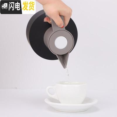 三维工匠北欧几何保温壶家用304不锈钢内胆热水瓶大容量瓶暖开水瓶暖水壶 1.5红色