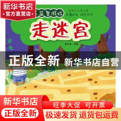正版 走迷宫 蔓乐盎 河南美术出版社 9787540142162 书籍