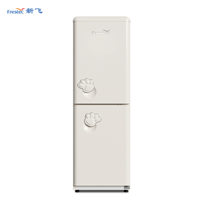 新飞175升冰箱双开门小型冰箱家用租房用小型双门冰箱节能省电冰箱BCD-175K2CT-X