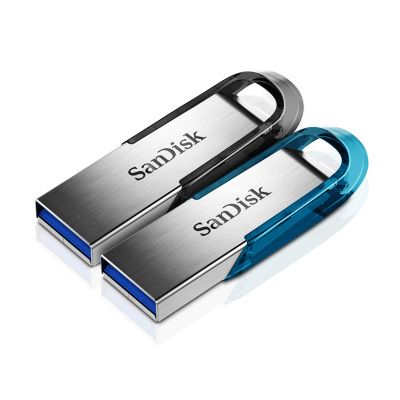 [官方授权]闪迪(SanDisk)U盘16G 酷铄CZ73 高速金属U盘 USB3.0 金属加密U盘16G