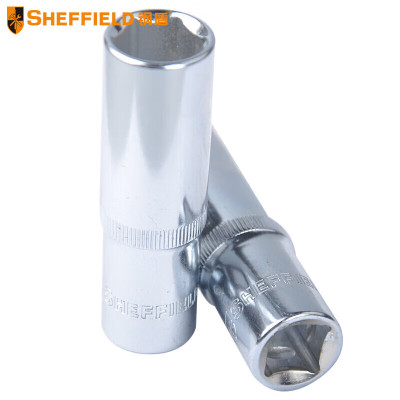 钢盾 SHEFFIELD S011718 12.5mm系列公制6角长套筒18mm[家用]