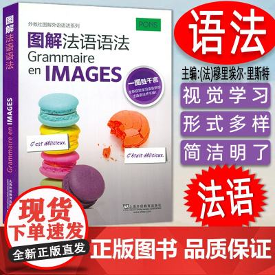 图解法语语法 穆里埃尔·里斯特编 法语语法图解系列情景式法语图解法语语法入门自学参考资料书 上海外语教育出版社97875