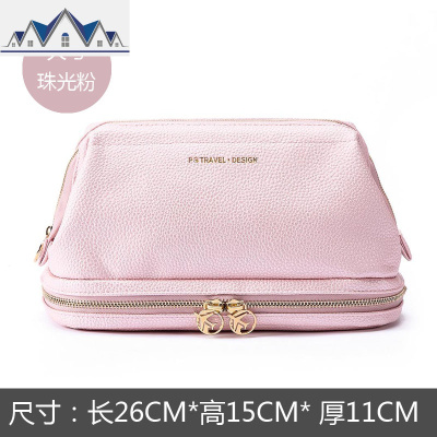 网红化妆包ins风女超火可爱日系韩国便携大容量洗漱化妆品收纳包 三维工匠