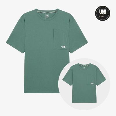 THE NORTH FACE乐斯菲斯运动短袖中性透气百搭轻便时尚绿色