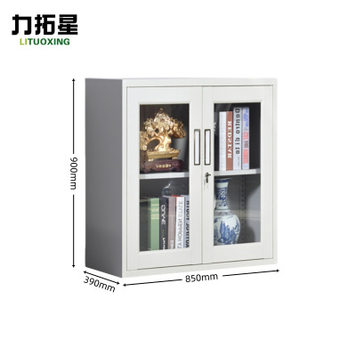 力拓星 档案柜 玻璃对开 台