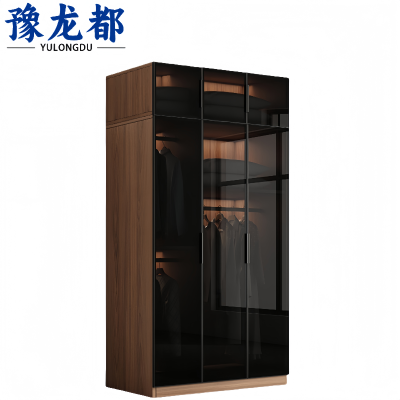 豫龙都 衣柜 三门+顶柜 台
