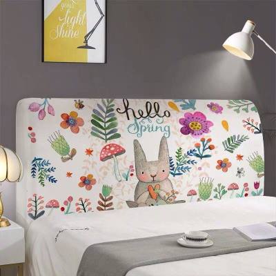 床头套罩 床头罩全包软包床靠背罩北欧风格简约现代可拆洗 小迷兔 高度50~65*长度220cm(通用)