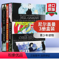 尼尔盖曼3册盒装 [正版] 鬼妈妈 英文原版 Coraline 十周年纪念版 英文版小说 Neil Gaiman 尼尔盖