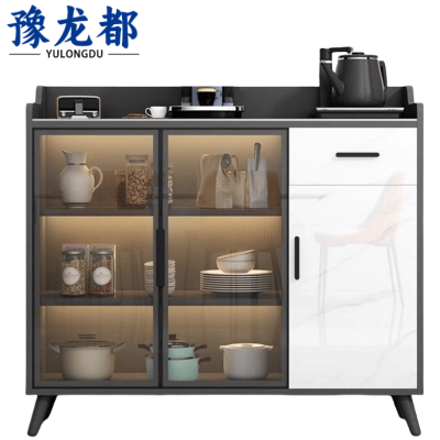 豫龙都茶水柜三门个