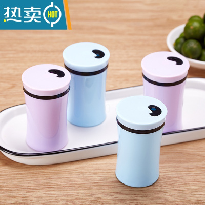 敬平小蛮腰牙签筒家用酒店餐厅饭店商用创意牙签罐桶北欧牙签盒 小蛮腰牙签筒蓝色5个 (不含牙签)