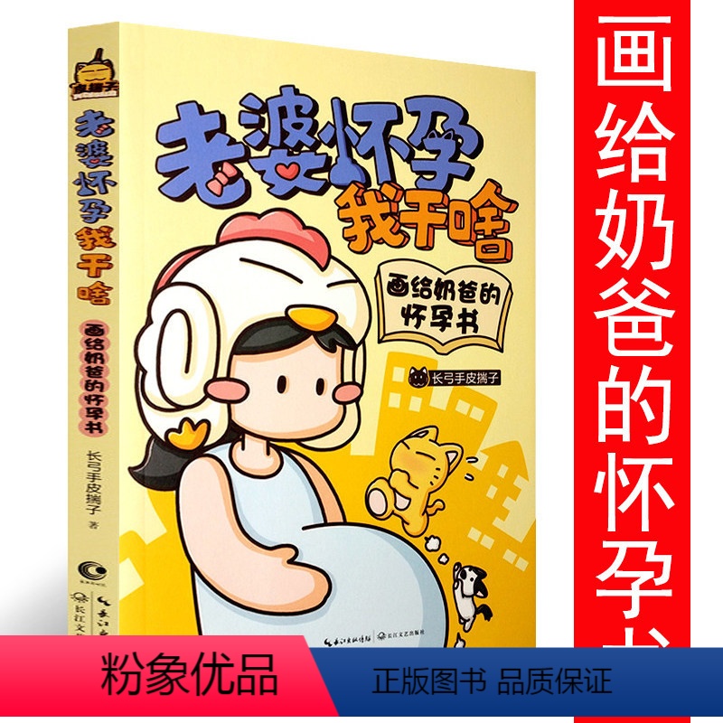 [正版]老婆怀孕我干啥:画给奶爸的怀孕书//写给男人准爸爸的孕期指导书跟陪老婆一起40周成长记每日一页准爸爸*知99件