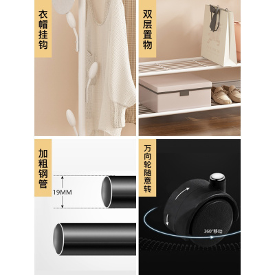 美帮汇简易衣柜折叠衣服收纳架省空间宿舍布衣橱家用挂衣柜卧室整理柜子