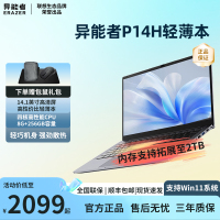 联想异能者P14H(英特尔N100 16G 512G)win11试用版系统 14寸 轻薄笔记本电脑英特尔强芯 办公学习便携年会礼物企业财务电脑 时尚美观