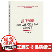 正版 担保制度热点法律问题分析与风险提示 竺飞雄 等 著 法律出版社 9787519782054