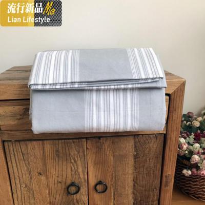 [刘大姐家]清新床单 三件套 四件套老粗布的 柔柔的很舒服 三维工匠