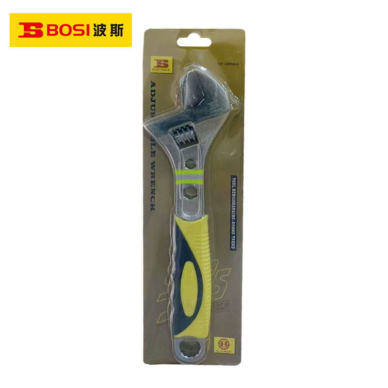 波斯(BOSI) 荧光系列管活两用扳手 12"/300mm 把