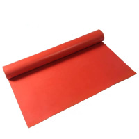 中锦科技 绝缘垫 红色平面8mm×1n×5m 卷