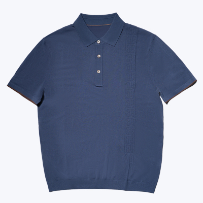 尘界男装爸爸夏季半袖翻领t恤男短袖中年人商务休闲polo衫