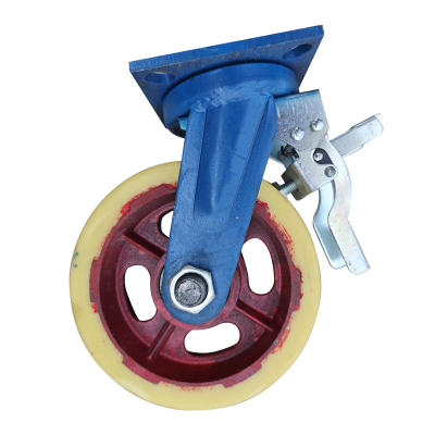 嘉禾宜茂 万向轮 尼龙带刹车12寸 个