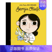 [正版]小人物大梦想系列乔治亚·欧姬芙 英文原版儿童人物传记绘本 Georgia O'Keeffe(Little Peo