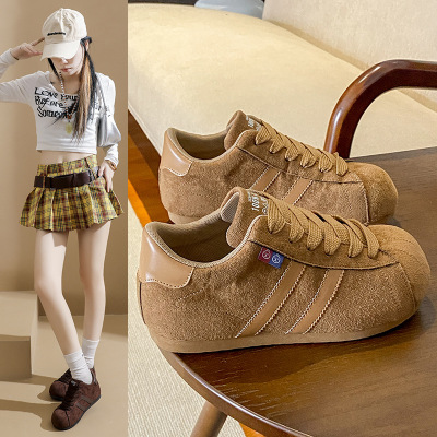 秋季新款韩版透气阿甘鞋女ins学生休闲鞋女德训跑步女鞋