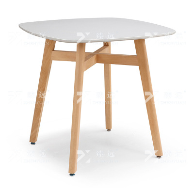 臻远 ZY-VC112710 洽谈桌岩板餐桌 800*800*740 单位:1张