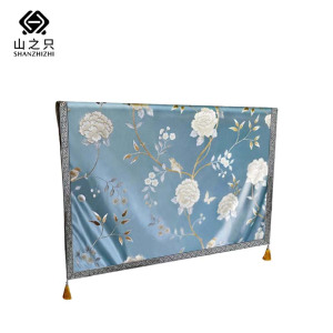 山之只 桌旗桌垫蓝色 1m*1.5m 张