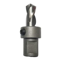 铭达鲁满 高钴钢直柄分体式麻花钻头 13.2*64mm 支