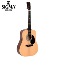 马丁(MARTIN)sigma 西格玛CN-DM-ST-N吉他初学者D型单板民谣木吉他云杉桃花芯 亚光电箱41英寸