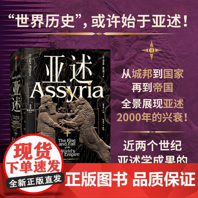 亚述 世界历史上第一个帝国的兴衰 埃卡特弗拉姆 著 从城邦到帝国,亚述两千年兴衰史!读懂亚述 破解世界帝国的基因! 中信