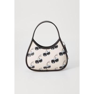 蔻驰(COACH)女款多彩印花手提包防水设计磁扣主袋时尚百搭