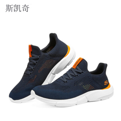 斯凯奇 男运动休闲跑步鞋 210281-NVOR8 双