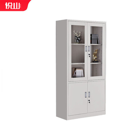 悦山办公文件柜资料柜档案柜特厚铁皮柜子大器械柜YSOA1FO01-08HB