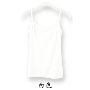 夏季莫代尔女士吊带弹力背心大码宽松小背心纯黑色打底衫